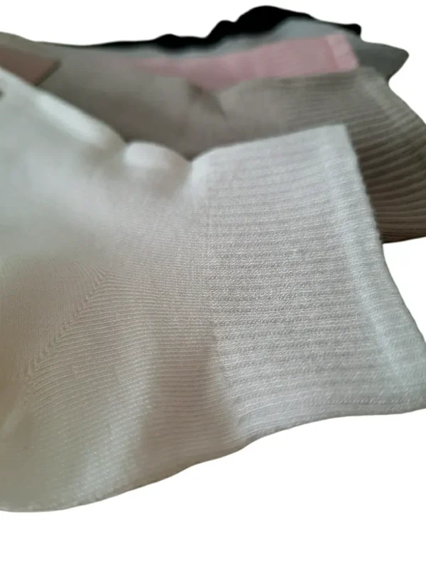 damskie skarpetki bambusowe perfumowane – zbliżenie struktury materiału