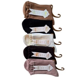 Damskie skarpetki z koronką