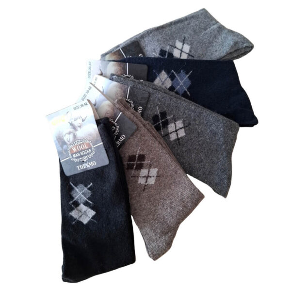 męskie skarpety angora thermo – zestaw