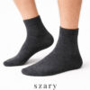 szare skarpety męskie z dodatkiem wełny