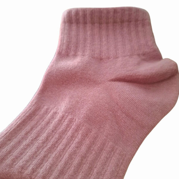 Różowe skarpety damskie bawełniane