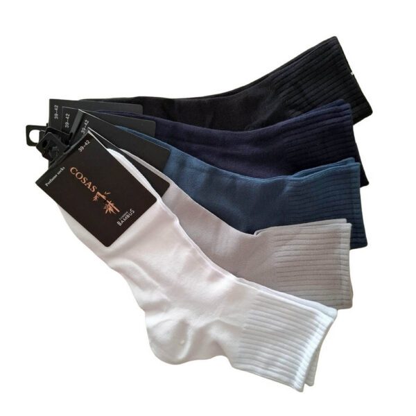 Skarpety męskie bambusowe 5-pak mix kolorów