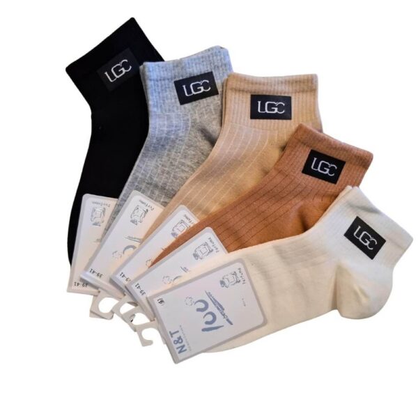 zestaw damskich skarpetek za kostkę LGC mix kolorów