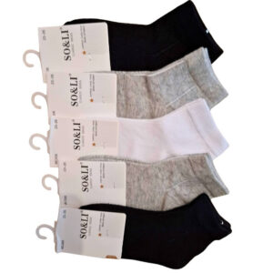 Stopki chłopięce bawełniane 5-pak